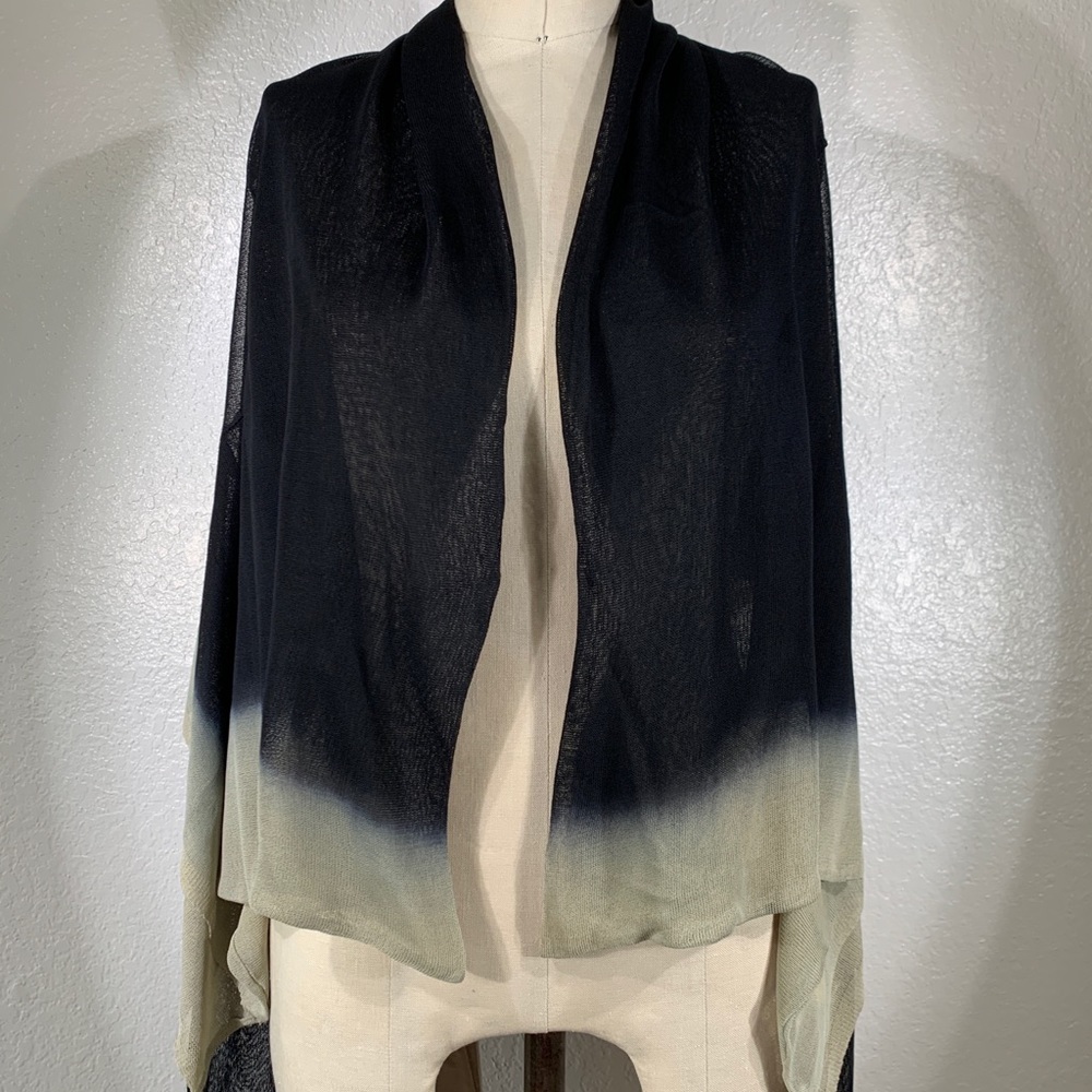 Viviana Uchitel double ply short cardigan NWT